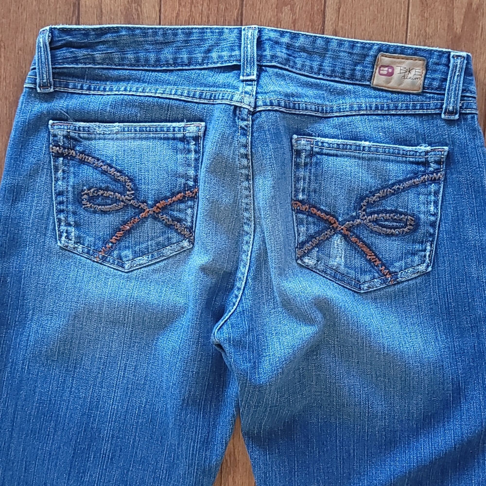 BKE DENIM STAR STRETCH WOMEN'S SIZE 31x31.5 - Picture 3 of 9